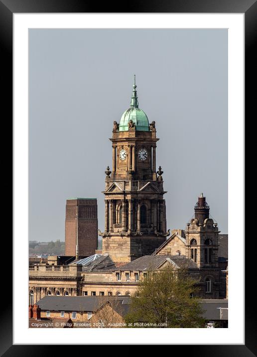 Birkenhead Town Hall Framed Mounted Print by Philip Brookes
