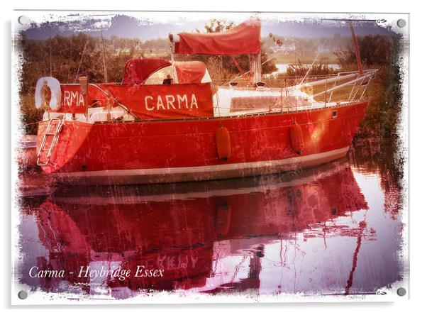 Carma - Heybridge Essex Acrylic by peter tachauer