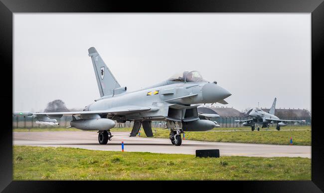 RAF Typhoon FGR4 pair Framed Print by Jason Wells