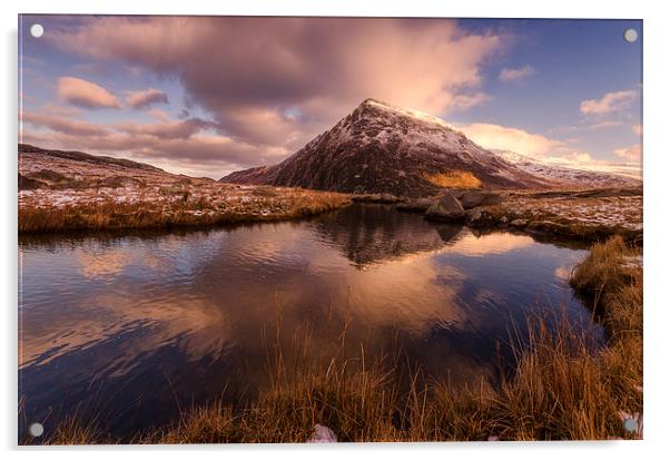  Peak Reflection Acrylic by Steve Cole