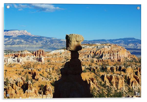 Thors Hammer, Bryce Canyon, Utah Acrylic by Claudio Del Luongo