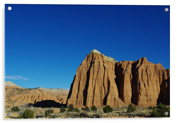 Wonders of Cathedral Valley, Utah Acrylic by Claudio Del Luongo