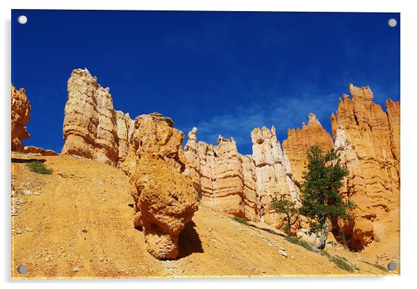 Bryce impression, Utah Acrylic by Claudio Del Luongo