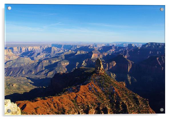 Grand Canyon North Rim, Arizona Acrylic by Claudio Del Luongo