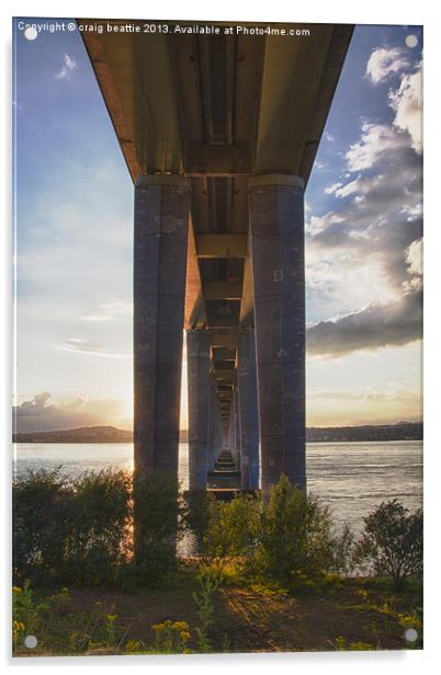 Tay Road Bridge Acrylic by craig beattie