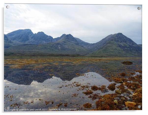 Loch Slapin, Elgol, Isle of Skye Acrylic by yvonne & paul carroll