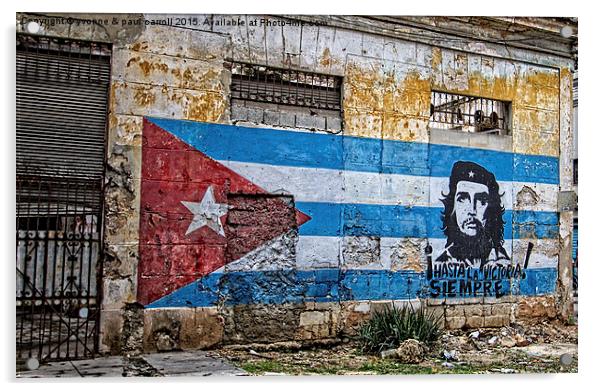  Streets of Havana Acrylic by yvonne & paul carroll