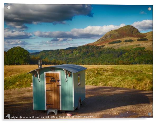 West Highland Way Acrylic by yvonne & paul carroll