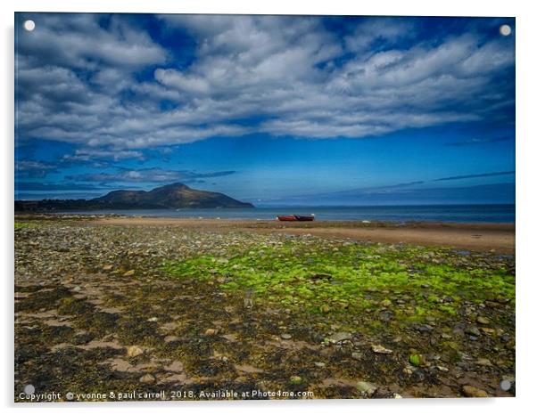 Whiting Bay, Isle of Arran Acrylic by yvonne & paul carroll
