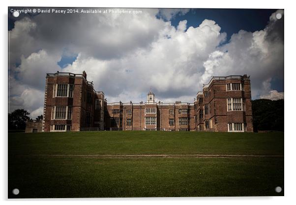 Temple newsam house Acrylic by David Pacey