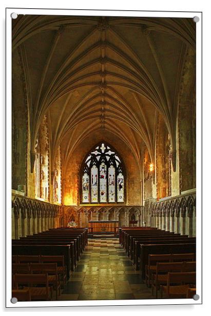  St Albans Cathedral Acrylic by Graeme B