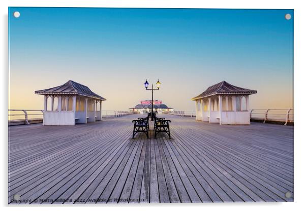 Cromer Pier Acrylic by Martin Williams