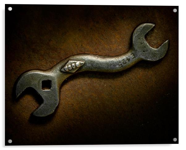 Bent Spanner Acrylic by Martin Williams