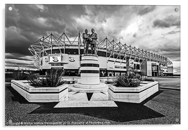 Pride Park Stadium Acrylic by mhfore Photography