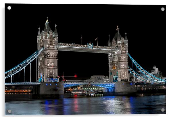 Tower Bridge London Acrylic by mhfore Photography