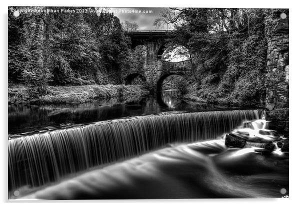 Torr Mill Acrylic by Jonathan Parkes