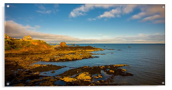 Bass Rock, Dunbar, Scotland, UK Acrylic by Mark Llewellyn