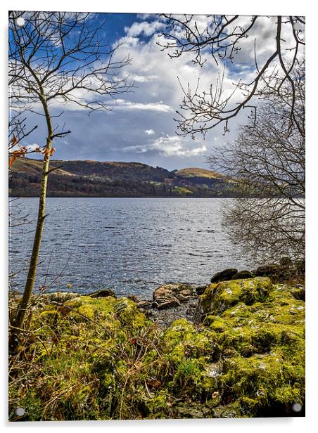 Bala Lake Vista, Bala, Gwynedd, Wales, UK Acrylic by Mark Llewellyn