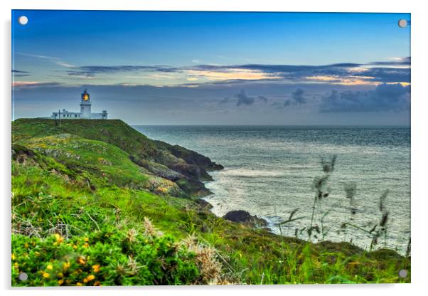 Strumble Head Lighthouse, Pembrokeshire, Wales, UK Acrylic by Mark Llewellyn