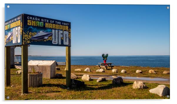 Shag Harbour, Nova Scotia, Canada Acrylic by Mark Llewellyn