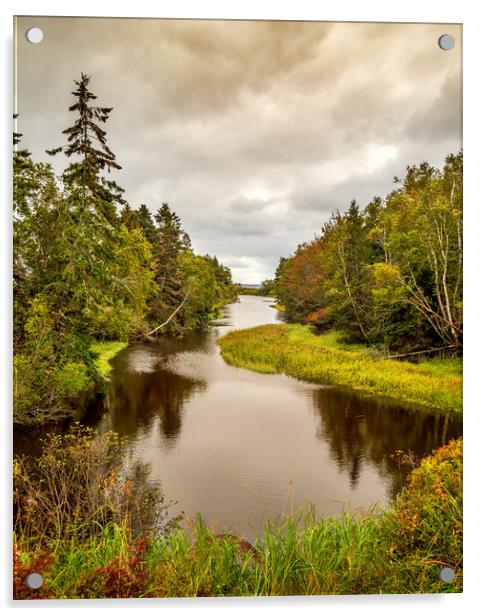 Port Elgin, New Brunswick, Canada Acrylic by Mark Llewellyn