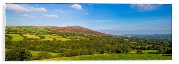 Preseli Hills, Pembrokeshire Wales, UK Acrylic by Mark Llewellyn