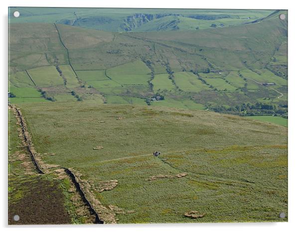 Peak District Acrylic by Pawel Juszczyk