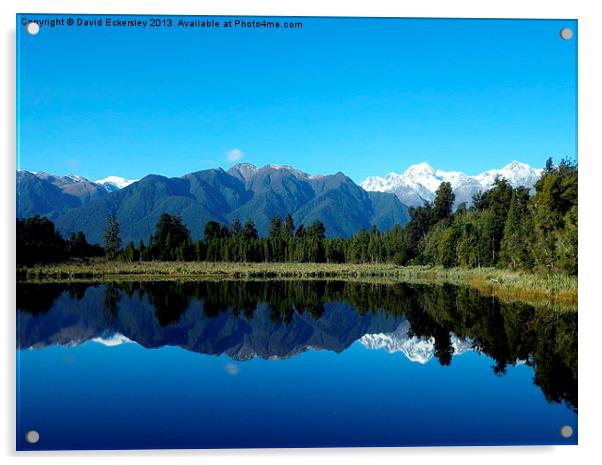 The Lake Acrylic by David Eckersley