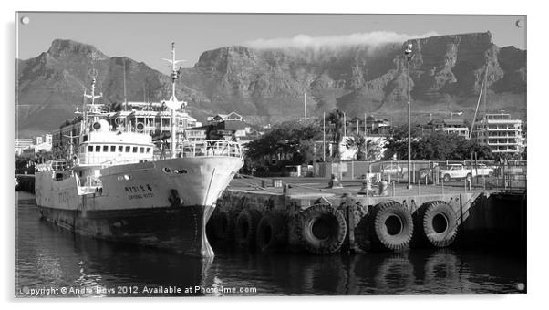 Table Mountain Acrylic by Andre Buys