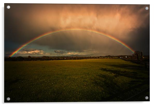 Full Rainbow Ireland Acrylic by Brian O'Dwyer