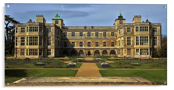 Audley End House Essex Acrylic by Mark Lee