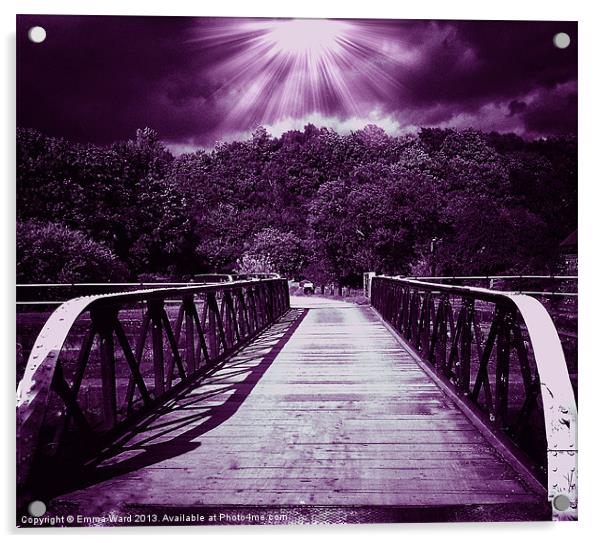 bridge of dreams 3 Acrylic by Emma Ward