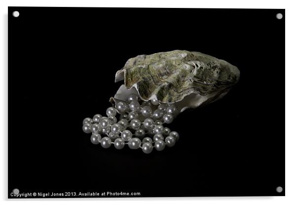 Mother of Pearls Acrylic by Nigel Jones