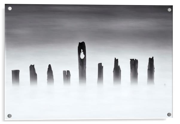 The Last Sentinels Acrylic by Stuart Gennery