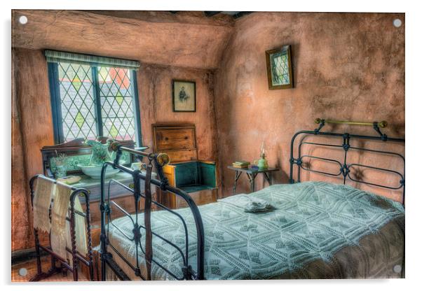 Victorian Bedroom  Acrylic by Ian Mitchell