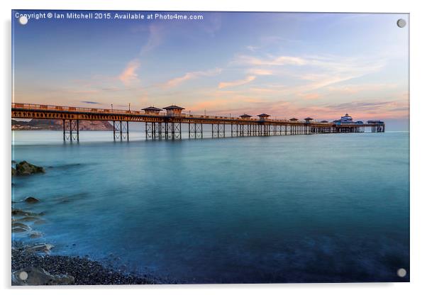 Endless Summers Days at Llandudno Pier  Acrylic by Ian Mitchell
