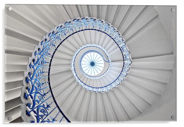 The Tulip Stairs Acrylic by Matthew Train