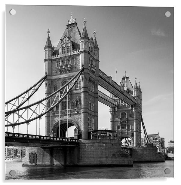 Tower Bridge, London Acrylic by Nick Hillman