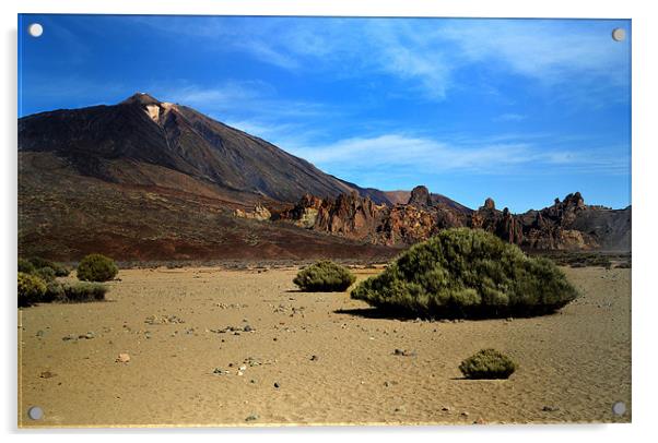Mount Teide Acrylic by Tenerife Memoriez