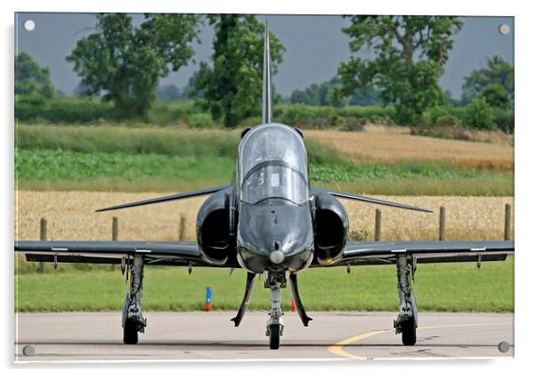 RAF Hawk t1 head on Acrylic by Rachel & Martin Pics