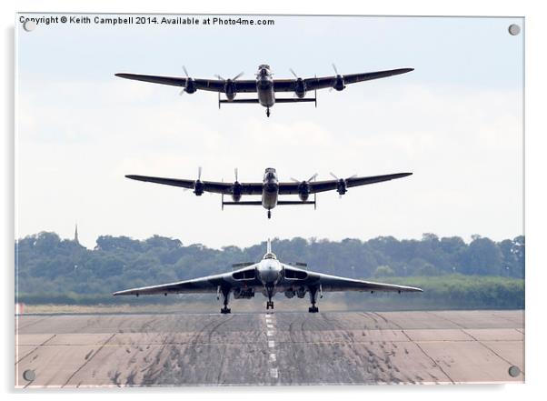  AVRO Trio Acrylic by Keith Campbell