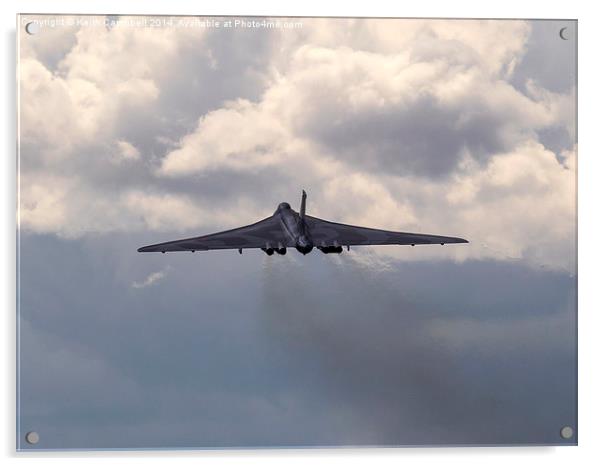  Vulcan launch from RAF Waddington Acrylic by Keith Campbell
