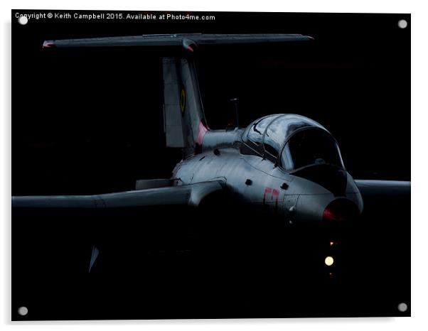  L-29 Delfin Acrylic by Keith Campbell