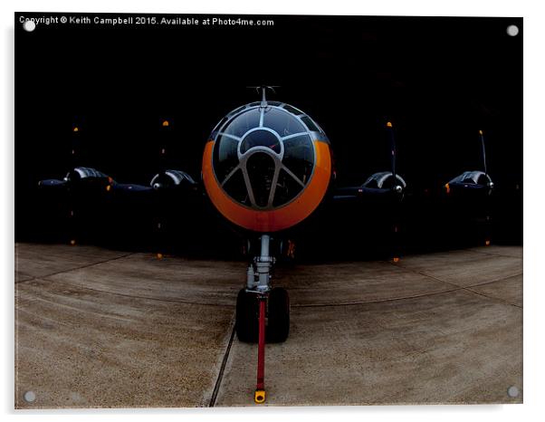  B-29 Superfortress Acrylic by Keith Campbell