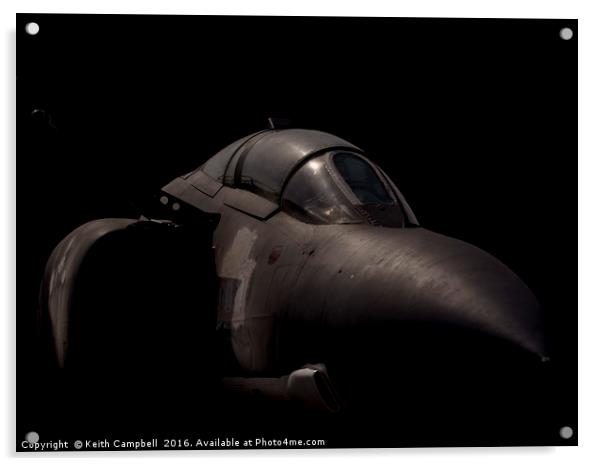 Royal Air Force F4 Phantom Acrylic by Keith Campbell