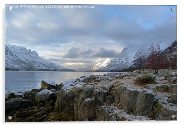 Ersfjord Acrylic by Brian Macdonald