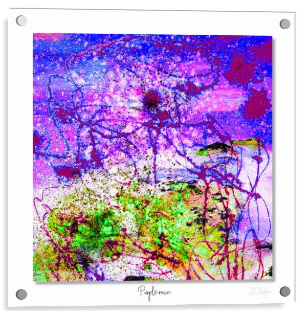Purple rain Acrylic by JC studios LRPS ARPS