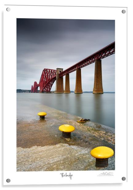 The bridge   Forth rail  bridge Scotland Acrylic by JC studios LRPS ARPS