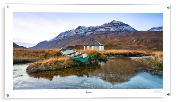 Torridon  a winter scene in the Scottish Highlands  Acrylic by JC studios LRPS ARPS