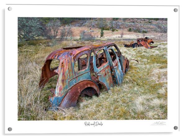 Rust and Dents Acrylic by JC studios LRPS ARPS